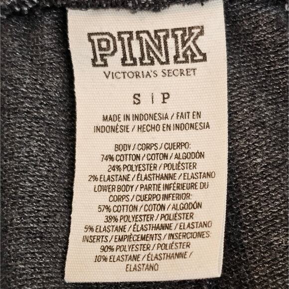 Pink Pocketed Elastic and Drawstring Waist Joggers w/Cuffed Ankles Sm FLAW - Picture 3 of 8